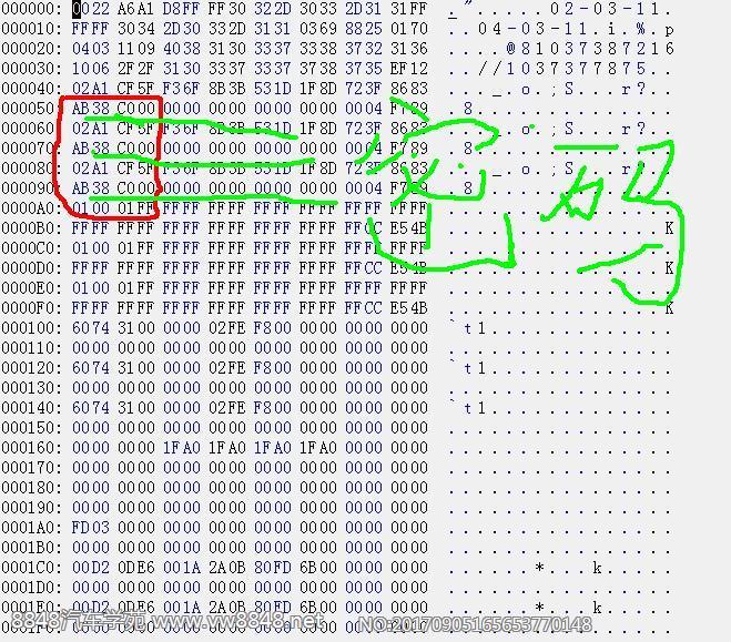 陆风X8 发动机95320-密码38C0位置